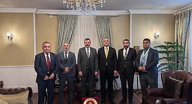 Osmanlı Ocakları Genel Başkanı Canpolat'tan Erzurum Valisi Çiftçi'ye ziyaret