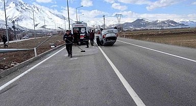 Otomobil takla attı: 1 yaralı