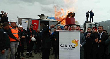 Posof'ta doğal gaz sevinci