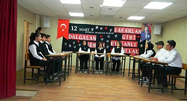 Posof'ta İstiklal Marşı'nın kabulünün 103. yıldönümü etkinliği