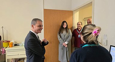 Sağlık Müdürü Tekin ilçe hastanelerini denetledi