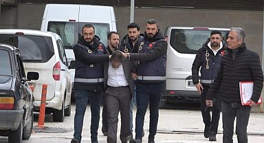 Samanlıkta yakalanan cani koca tutuklandı