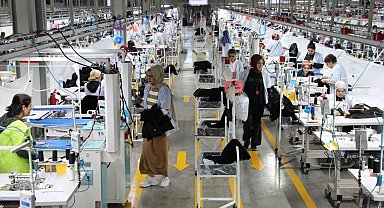 Sanayi üretimi yıllık yüzde 1,1 arttı