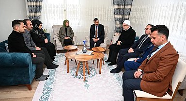 Şehit evine vefa ziyareti