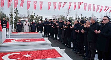 Şehitlerimiz Erzurum'da şükran ve rahmetle anıldı