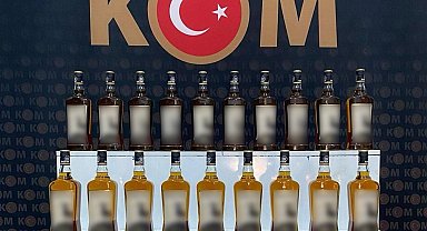 Selim'de kaçak içki ele geçirildi
