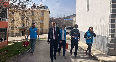 Tunceli'de yaşlı vatandaşlar ziyaret edildi