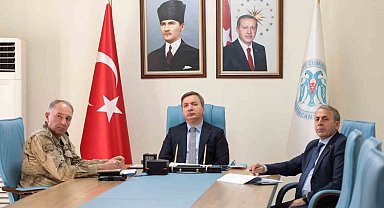 Vali Aydoğdu VKS üzerinden seçim güvenliği toplantısına katıldı