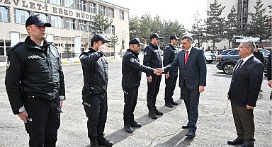 Vali Çiftçi'den Polis Meslek Eğitim Merkezi'ne ziyaret