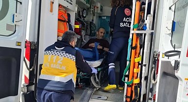 Van'da ambulans helikopter göğüs ağrısı olan hasta için havalandı
