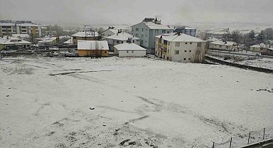 Varto'da kar yağışı