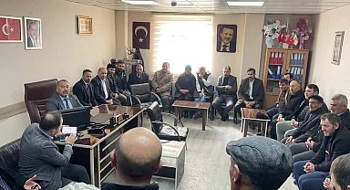 Vekil Koç ve Başkan Yılmaz Çıldır'ı Ziyaret Etti