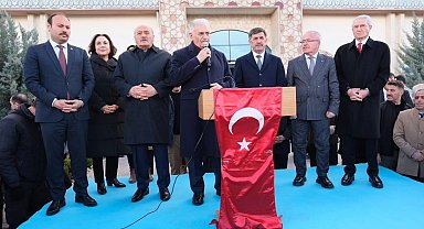 Yıldırım, yerel seçim çalışmaları için Erzincan'a geldi