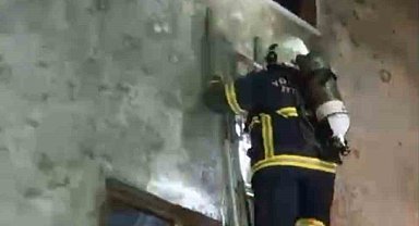 Yüksekova'da korkutan yangın