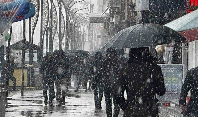 Yüksekova'da yoğun kar yağışı