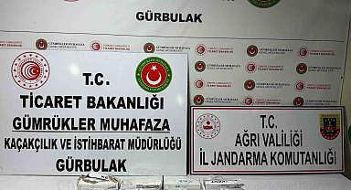 Ağrı'da uyuşturucu ve kaçak malzeme operasyonu