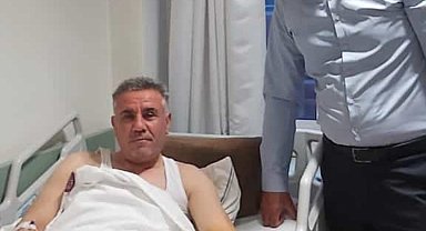 AK Parti Tunceli İl Başkanı Süner'in budama yaparken parmağı koptu