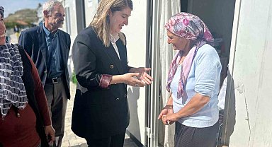 AK Partili Ölmeztoprak'tan konteyner kente ziyaret