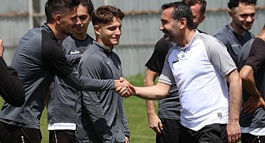 Başkan Şerifoğulları Elazığspor'un antrenmanına çıktı