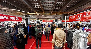 Bayram öncesi Malatya'da başlayan alışveriş festivaline yoğun ilgi
