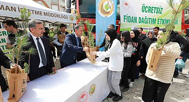 Bingöl'de 10 Bin Fidan Dağıtılacak