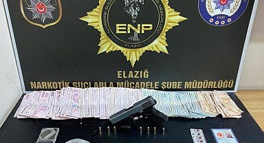 Elazığ polisi, uyuşturucu tacirlerine göz açtırmıyor: 1 tutuklama