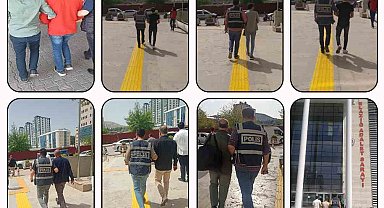 Elazığ'da haklarında kesinleşmiş hapis cezası bulunan 22 kişi yakalandı