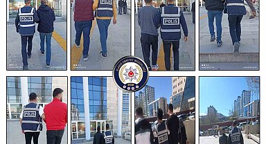 Elazığ'da haklarında kesinleşmiş hapis cezası bulunan 35 kişi yakalandı