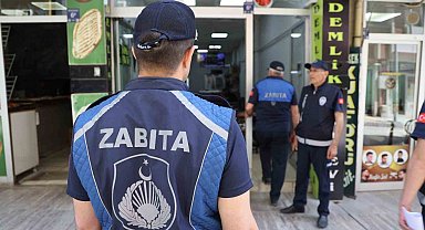 Elazığ'da kaldırım işgaline yönelik denetimler sürüyor