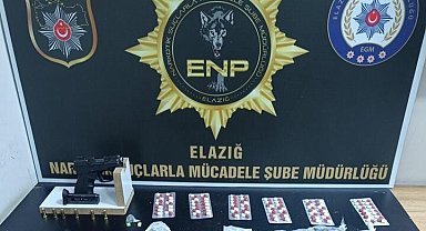 Elazığ'da polis ekipleri uyuşturucuya geçit vermiyor