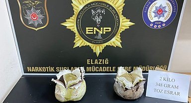 Elazığ'da sokak satıcılarına operasyon: 2 gözaltı