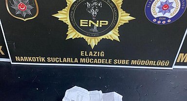 Elazığ'da uyuşturucu operasyonu