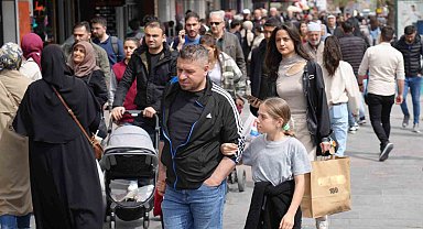Erzincan'da çarşı ve pazarda bayram yoğunluğu yaşanıyor