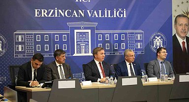 Erzincan'daki yatırımlar değerlendirildi
