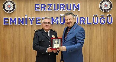 Erzurum Emniyetinde terfi heyecanı
