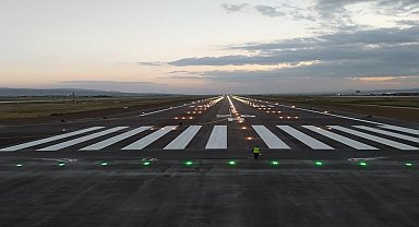 Erzurum'da ilk çeyrekte 297 bin 731 yolcu uçtu