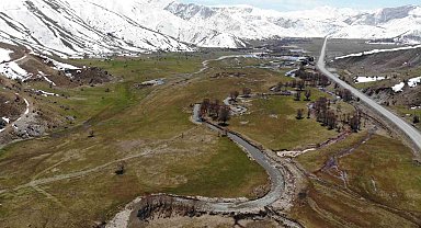 Güzeldere Menderesleri'nin mükemmel manzarası