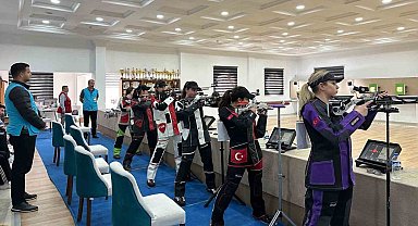 Havalı Silahlar Bölgesel Egemenlik Kupası müsabakaları Erzincan'da düzenlendi