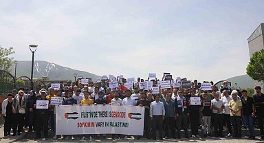 Iğdır Üniversitesi ABD'deki Üniversitelerin Gazze eylemlerine destek gösterisi yaptı