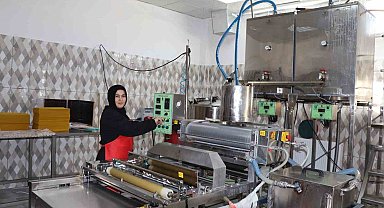 Kadın girişimci ilk ihracatını Azerbaycan'a yaptı