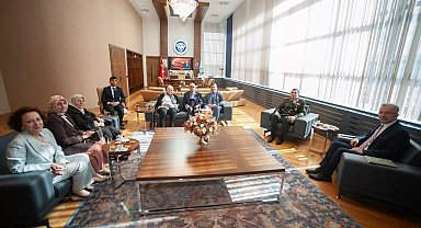 Karabekir, Rektör Levent'i ziyaret etti