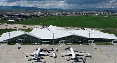 Kars'tan Mart ayında 46 bin 846 kişi uçtu