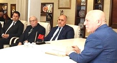 Kent Konseyi'nden Başkan Sekmen'e ziyaret