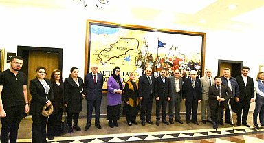 Kent Konseyi'nden Başkan Uçar'a hayırlı olsun ziyareti