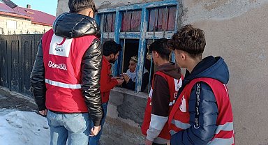 Kızılay Ramazan'da Ağrı'da ihtiyaç sahiplerinin yanında oldu