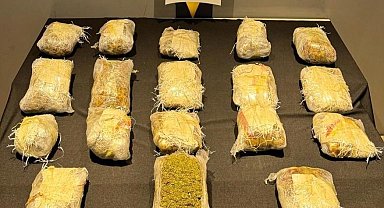 Malatya'da 11 kilo 15 gram skunk ele geçirildi