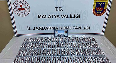 Malatya'da binden fazla sentetik hap ele geçirildi