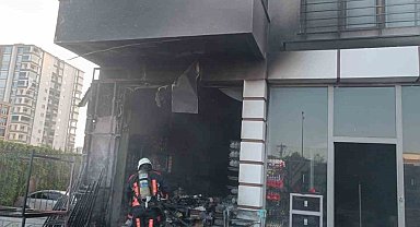 Malatya'da iş yeri yangını korkuttu