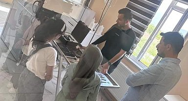 Minik öğrencilerden anlamlı ziyaret