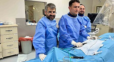 Muş Devlet Hastanesinde bir ilk: Üç kablolu pil ile sağlığına kavuştu